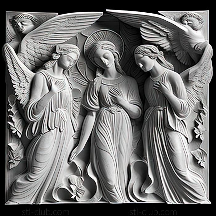 3D model Angels (STL)